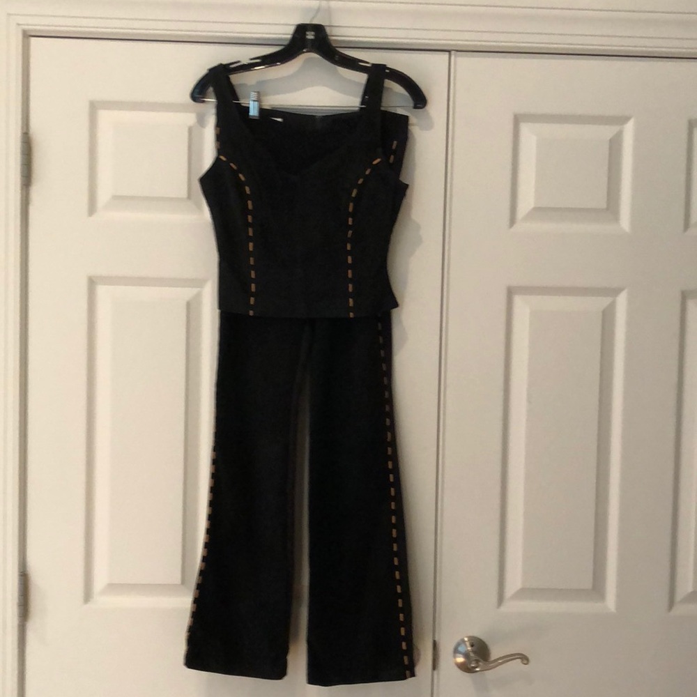 Cache suede & Lycra  pants outfit small